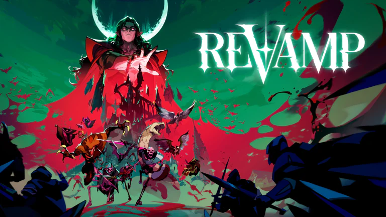 Dracula and his monster army in the official ReVamp key art