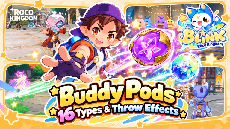 Roco Kingdom Buddy Pod Guide: 16 Types Explained