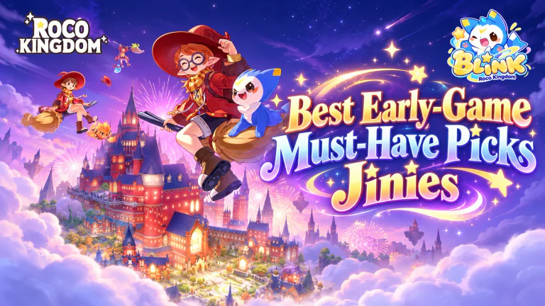 Best Early-Game Jinies in Roco Kingdom: Must-Have Picks for PvE & Exploration