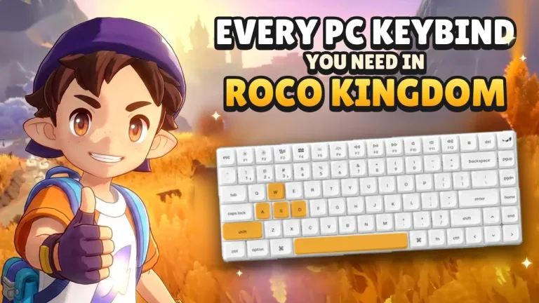 Every PC Keybind You Need in Roco Kingdom